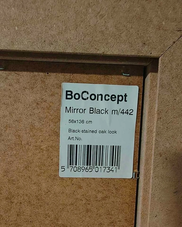 BoConcept Black-Stained Oak Mirror - photo 2