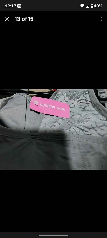 New M Nursing Tanks - Black, Teal, Grey - photo 5