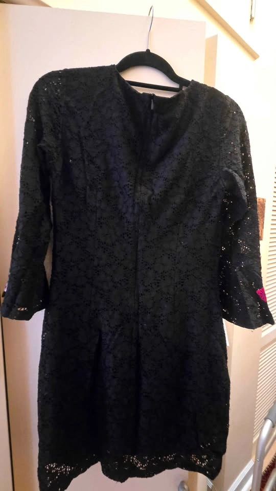 Boho Desigual Lace Embroider Floral Dress Medium - photo 2