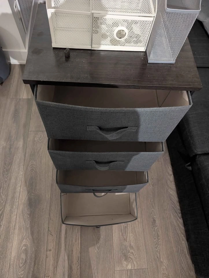 4-Drawer Fabric Storage Dresser - photo 3