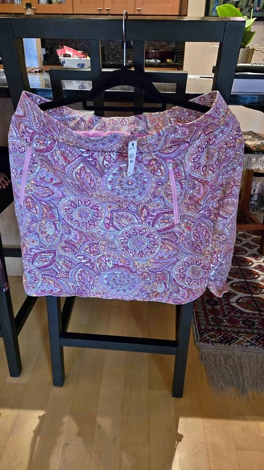 Talbots Paisley Tennis Skirt w Shorts NwTags Athleisure