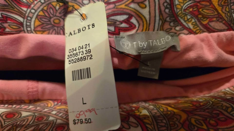 Talbots Paisley Tennis Skirt w Shorts NwTags Athleisure - photo 2