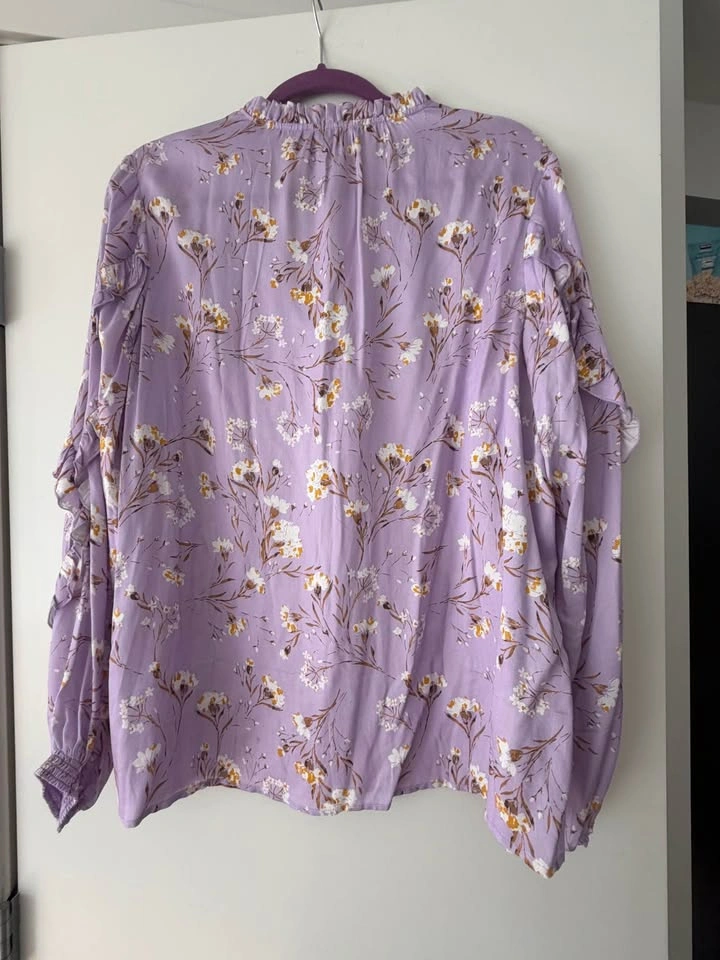 Belldini Floral Ruffle Blouse - photo 2