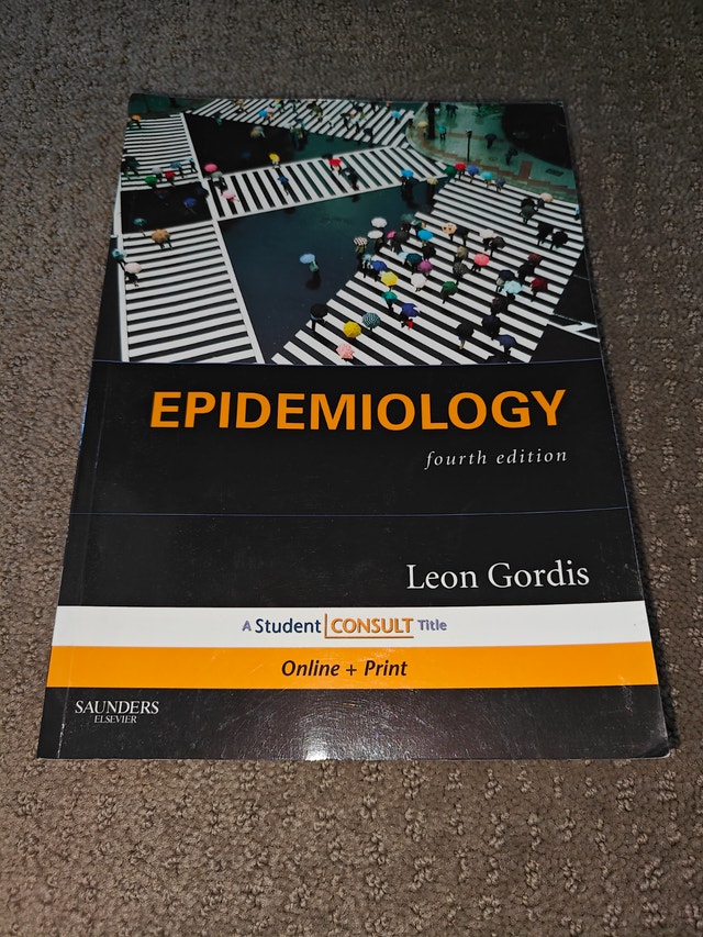 Epidemiology, 4th Edition by Leon Gordis (Saunders/Elsevier)