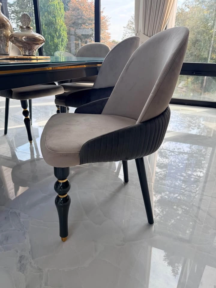 Luxury Modern Dining Table with 6 Matching Chairs - photo 3