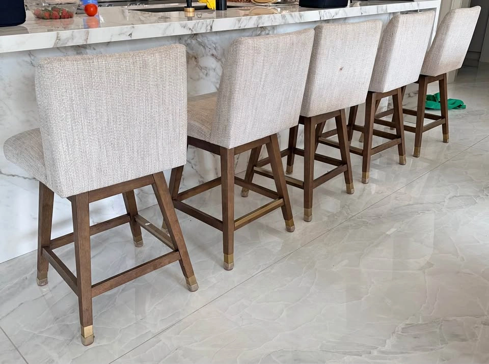 Elegant Kitchen Counter Stools- $85 Each