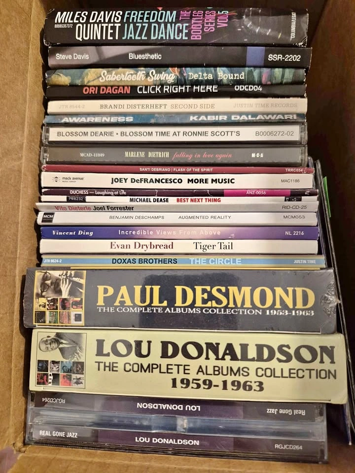 Jazz CDs and Vinyl Records Sale - Nov 8th, Des Plaines, IL