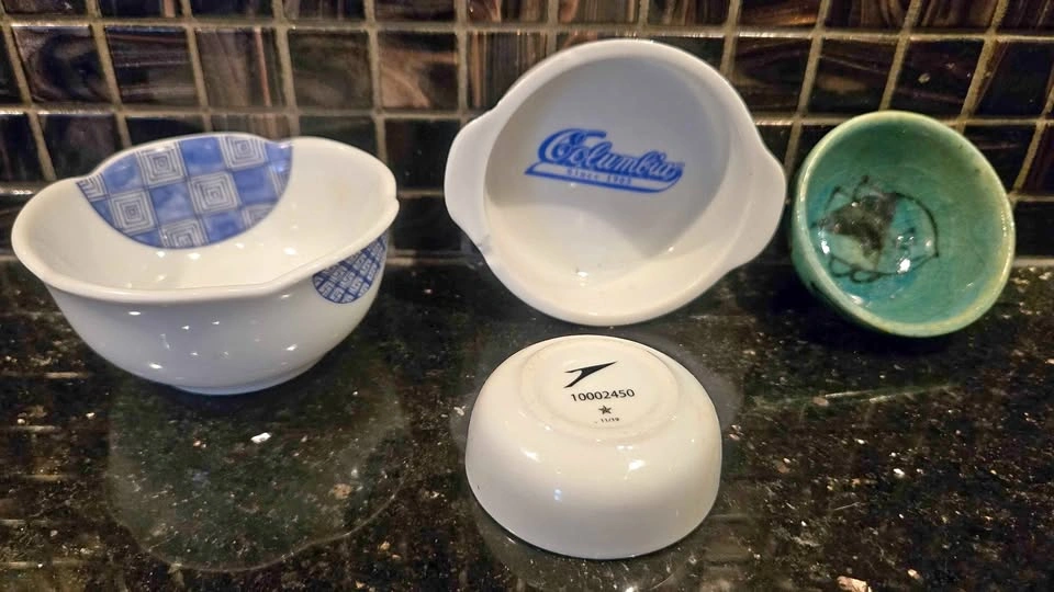Assorted Restaurant Airline Sm Bowls
