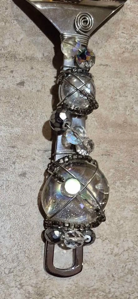 Beaded Stainless Steel Cake Server - photo 3