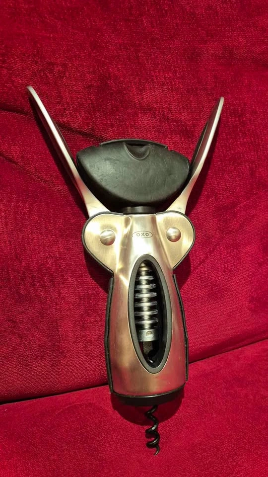 OXO Steel Winged Corkscrew Wine Opener (Skokie) - photo 3