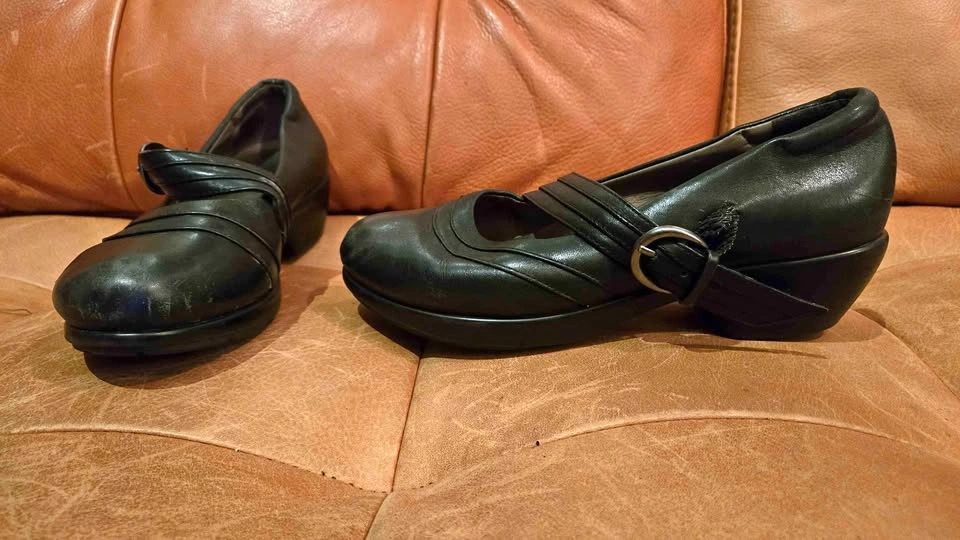 Comfortable Abeu Maryjane Leather Shoes