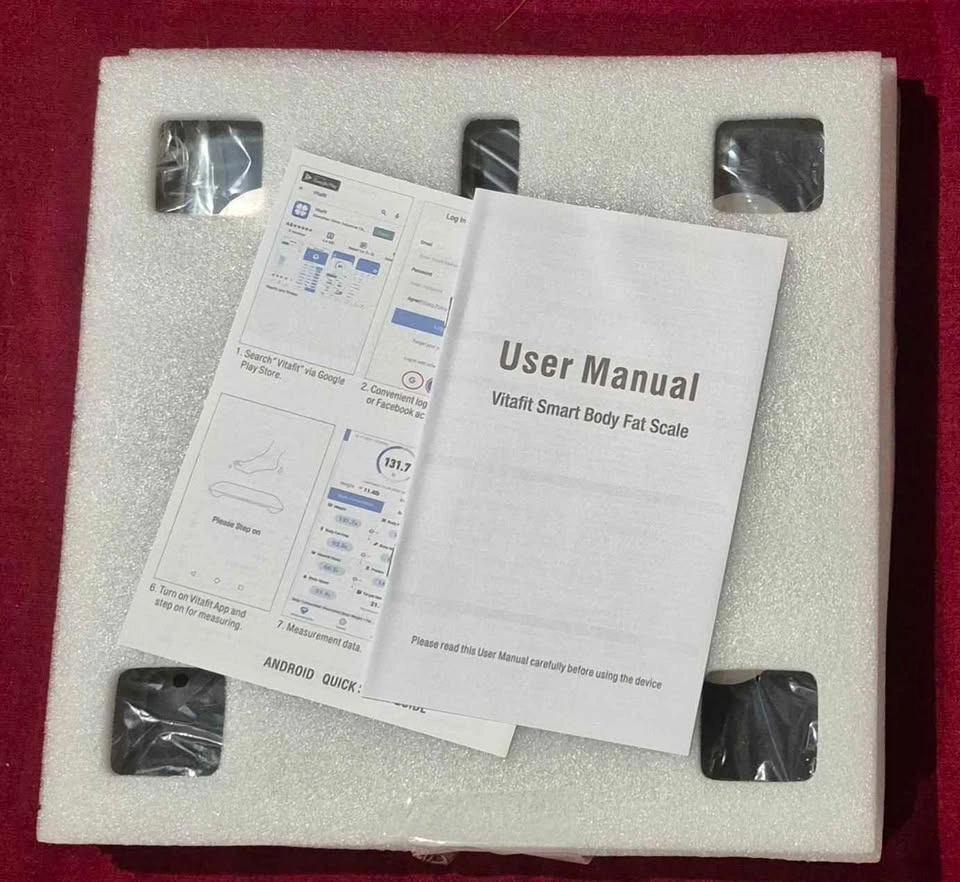 NEW Vitafit Smart Body Fat Scale, multiple users, friendly app - photo 4
