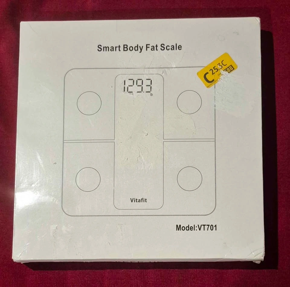 NEW Vitafit Smart Body Fat Scale, multiple users, friendly app - photo 5