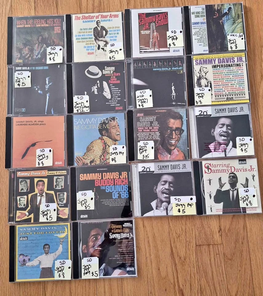 Sammy Davis Jr. Jazz CD Collection