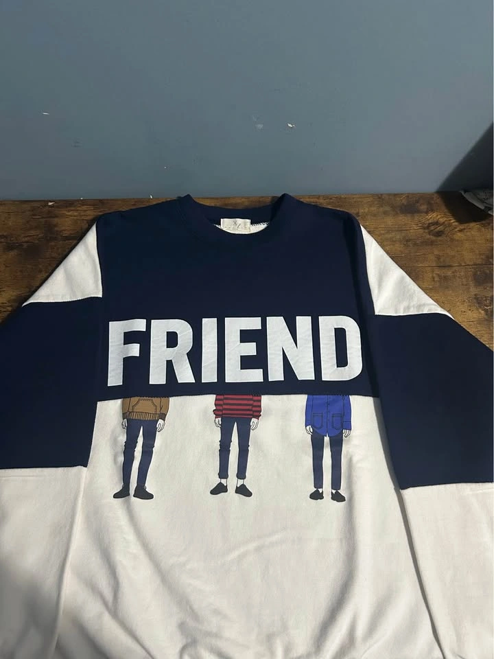 Cream blue sweater - photo 2