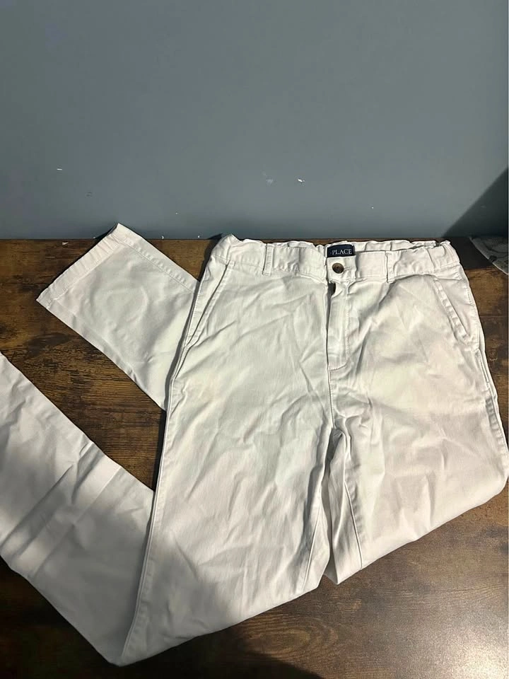 Kids palace white pants size 18