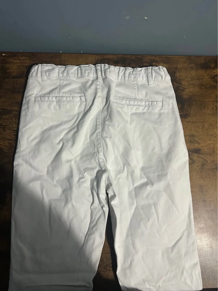 Kids palace white pants size 18 - photo 3