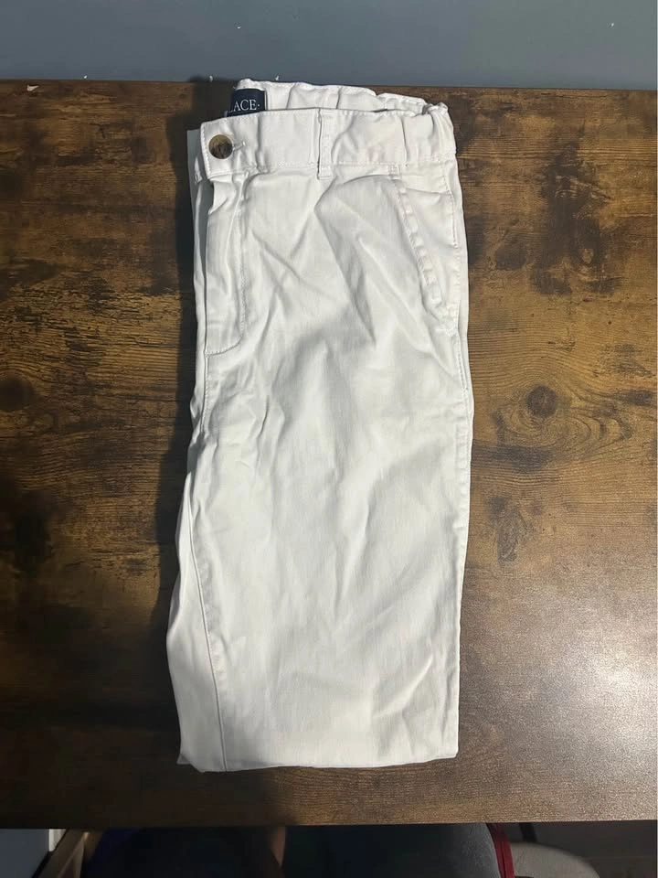 Kids palace white pants size 18 - photo 4