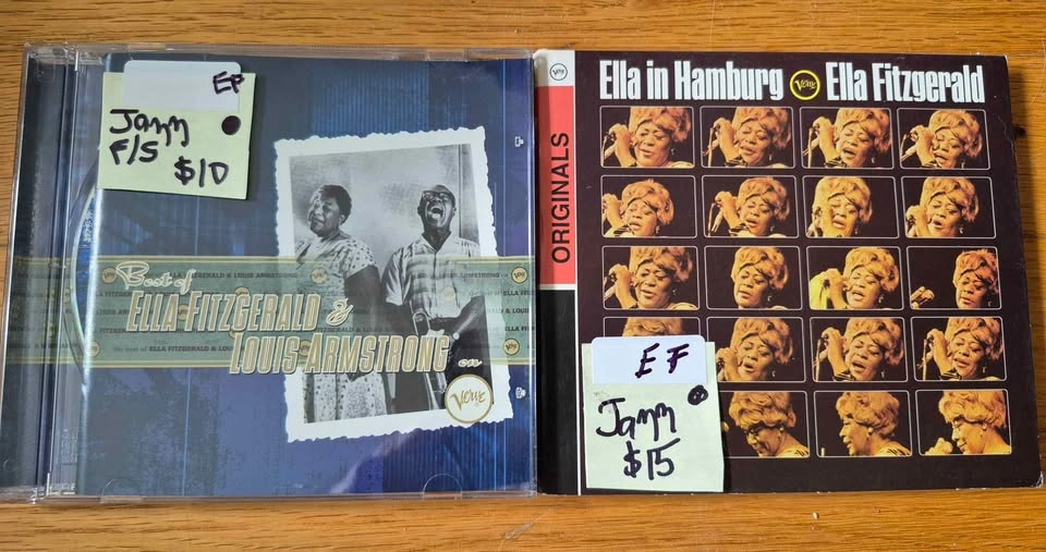 Ella Fitzgerald Jazz CDs, priced as marked (Skokie) - photo 2