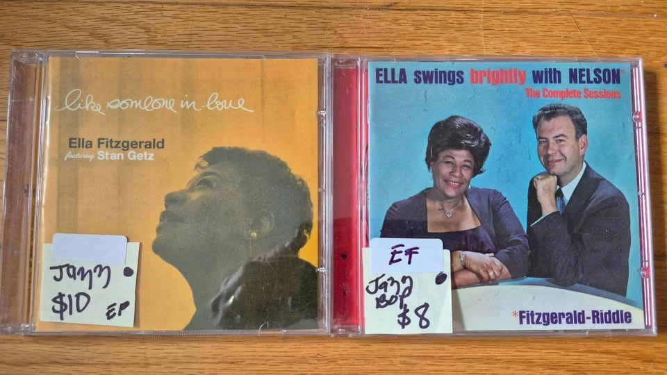 Ella Fitzgerald Jazz CDs, priced as marked (Skokie) - photo 3