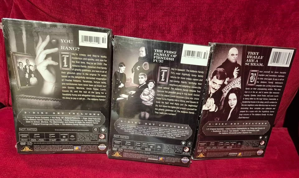 NEW- The Addam's Family, vol. 1, 2, & 3 (Skokie) - photo 3