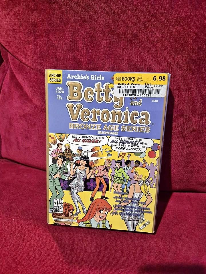 3 DVDs Archie, Betty & Veronica, & Jughead Bronze Age Series