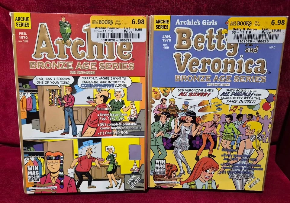 3 DVDs Archie, Betty & Veronica, & Jughead Bronze Age Series - photo 4