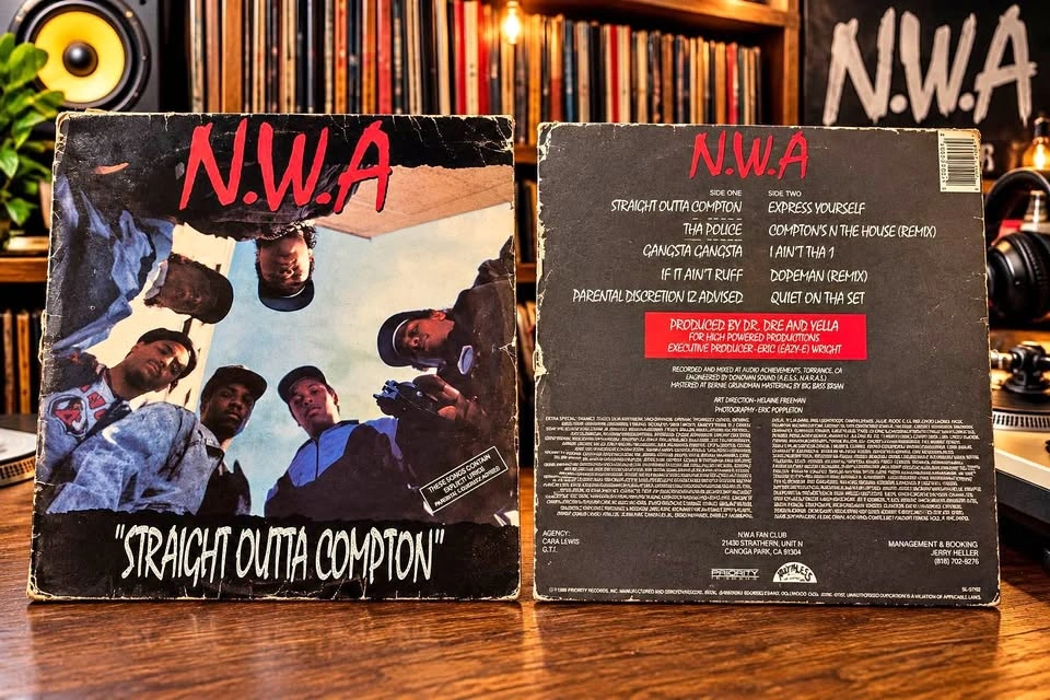 N.W.A. – Straight Outta Compton Vinyl LP – Ruthless Records