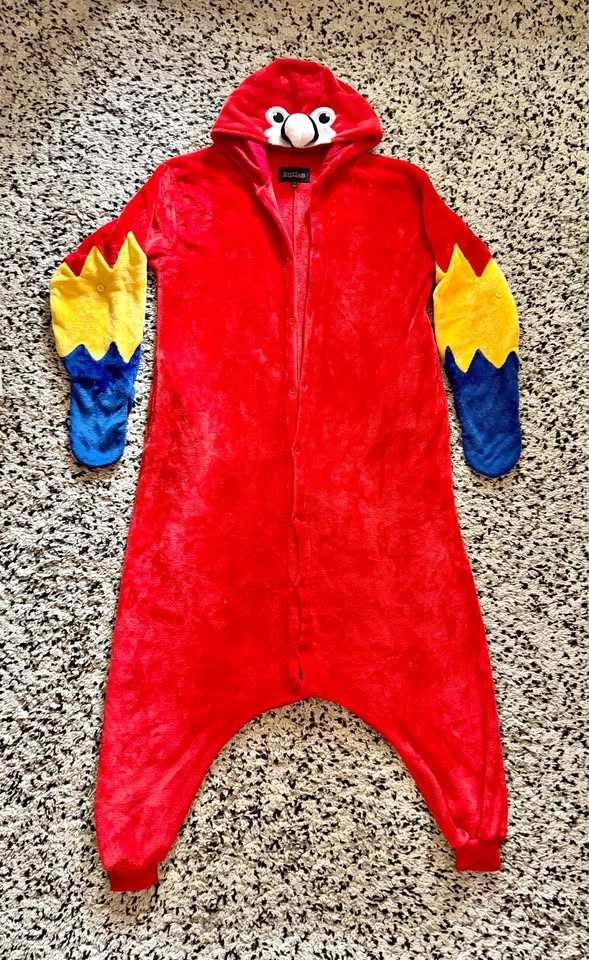 Macaw Parrot Adult unisex costume