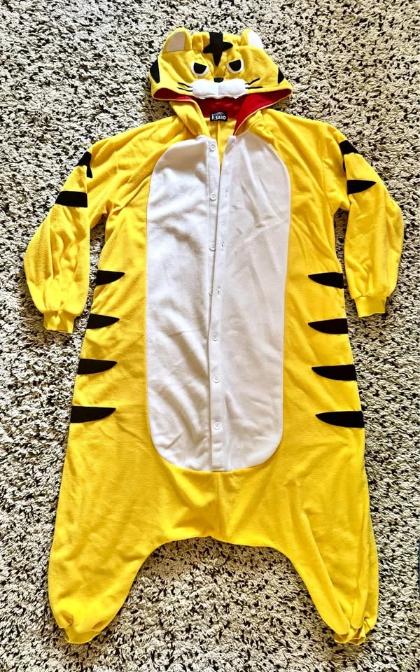 Adult Tiger onesie Halloween Costume