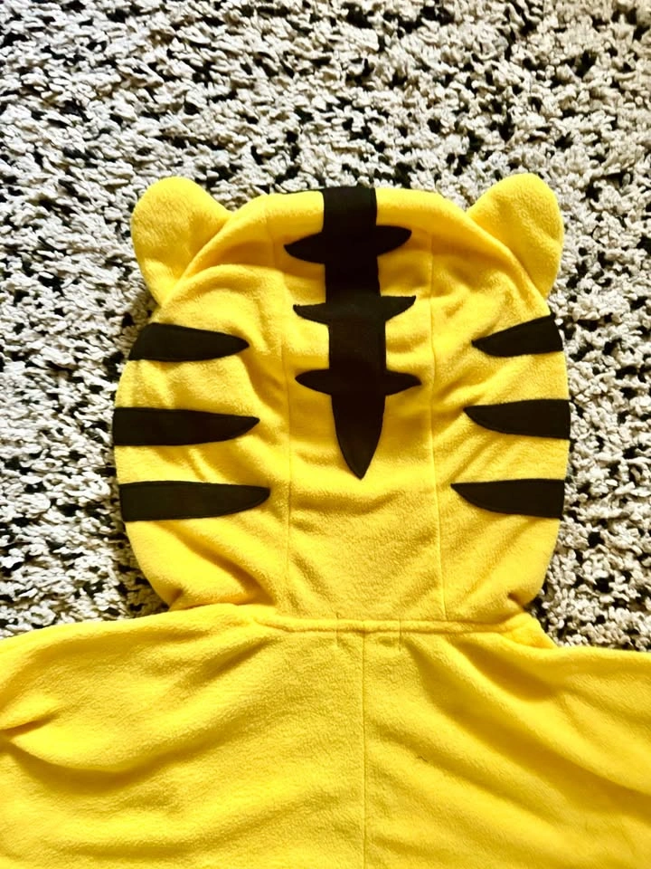 Adult Tiger onesie Halloween Costume - photo 4