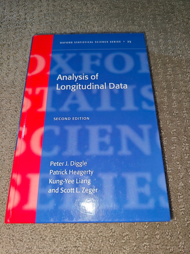 Analysis of Longitudinal Data 2nd Ed Diggle Heagerty Liang Zeger