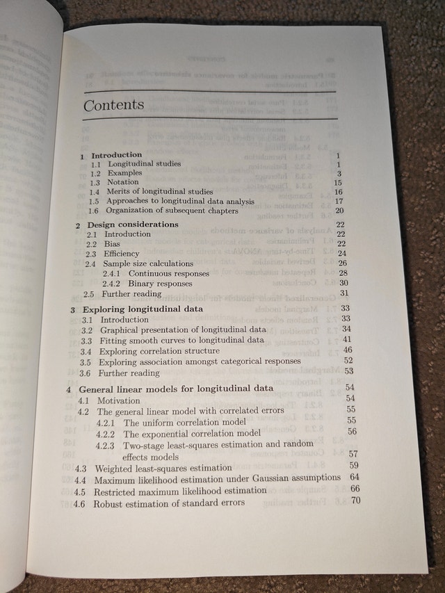 Analysis of Longitudinal Data 2nd Ed Diggle Heagerty Liang Zeger - photo 4