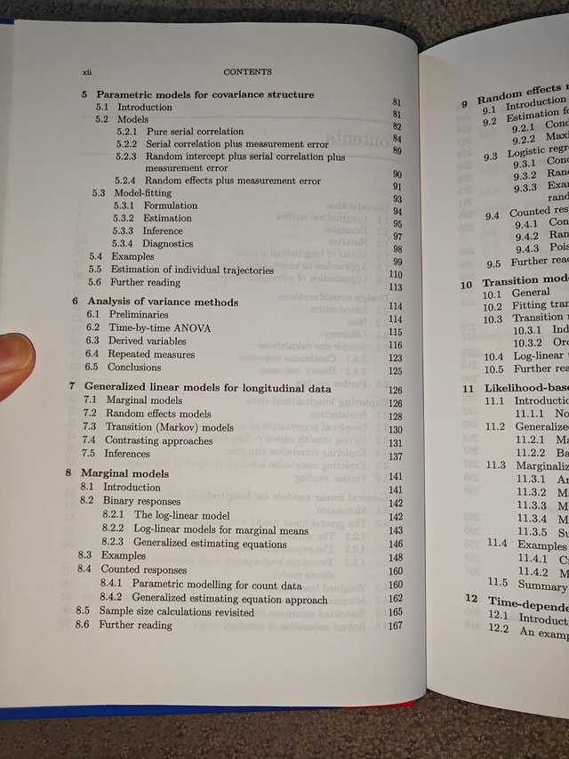 Analysis of Longitudinal Data 2nd Ed Diggle Heagerty Liang Zeger - photo 5