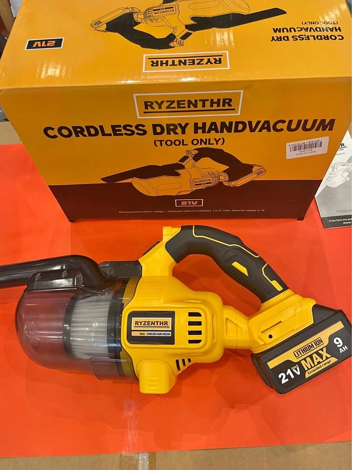 RYZENTHR 21V Cordless Handheld Vacuum Cleaner - Full Kit