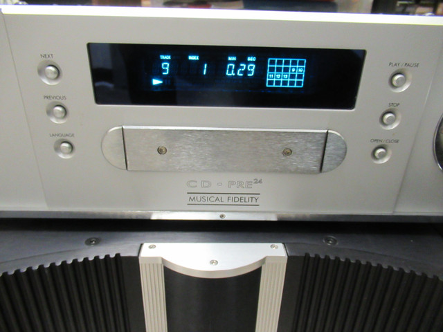 Musical Fidelity CD PRE 24 Hi-Fi CD Player Preamplifier - photo 2