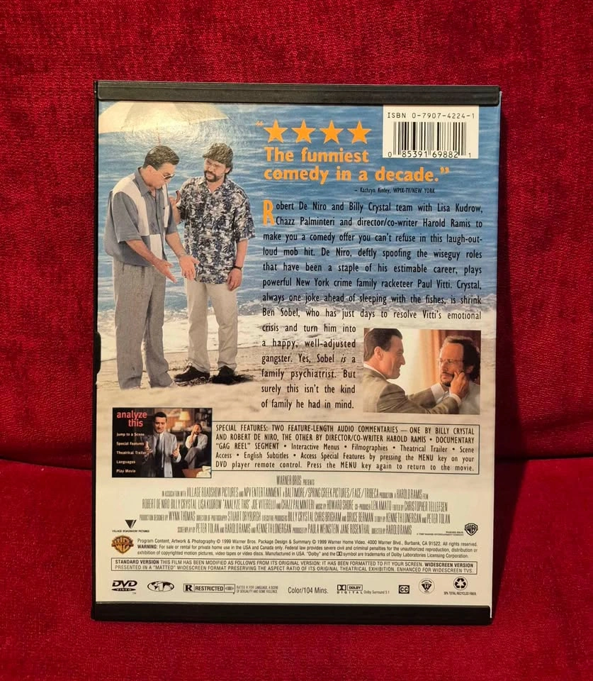 2 DVDs Analyze This & Analyze That, widescreen - photo 4