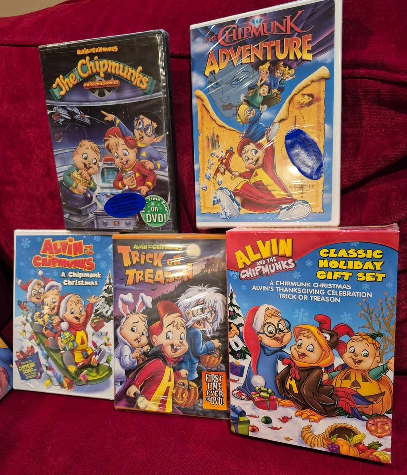 New Alvin and the Chipmunks DVDs - photo 2