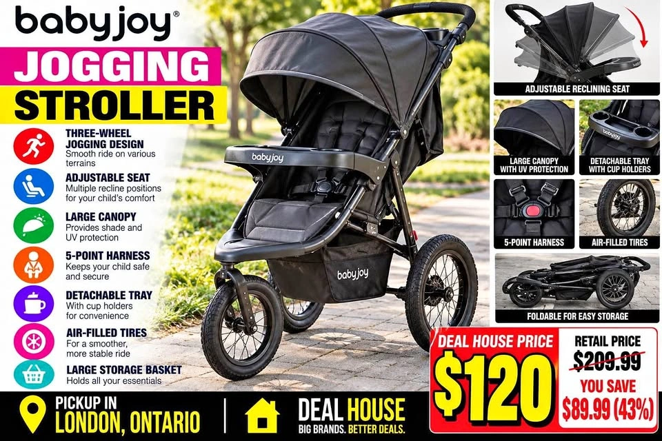 BABYJOY JOGGING STROLLER
