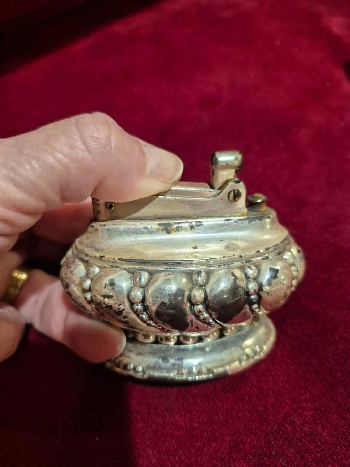 Vintage Ronson Crown art deco silver plated, not tested - photo 2