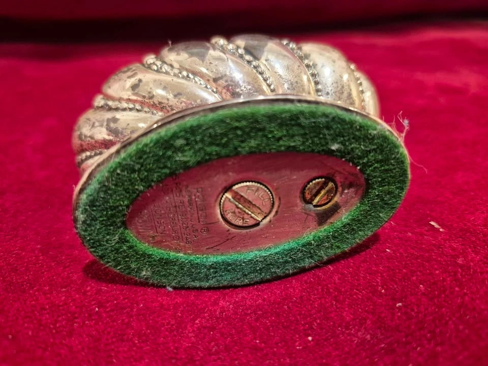 Vintage Ronson Crown art deco silver plated, not tested - photo 3
