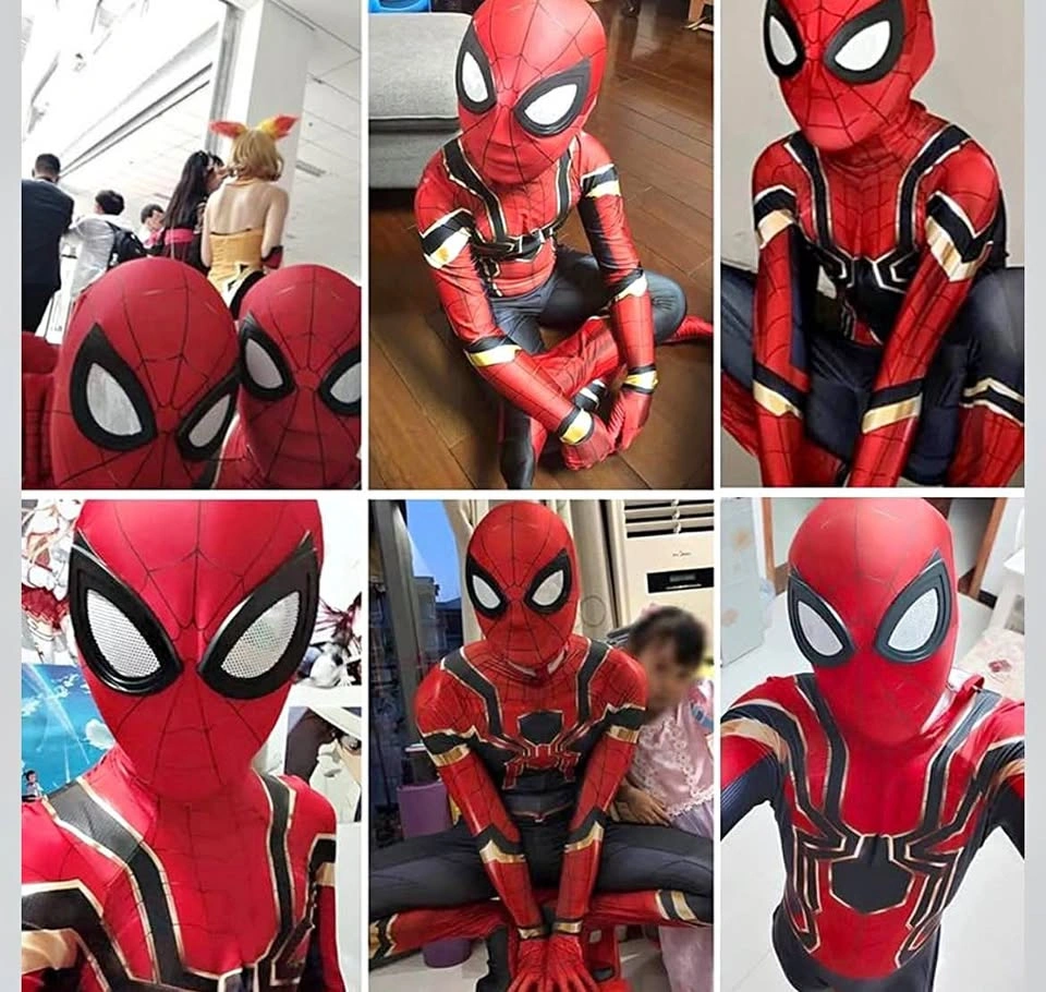 Spider-Man costume for Halloween kids 6 to 7 years size 140