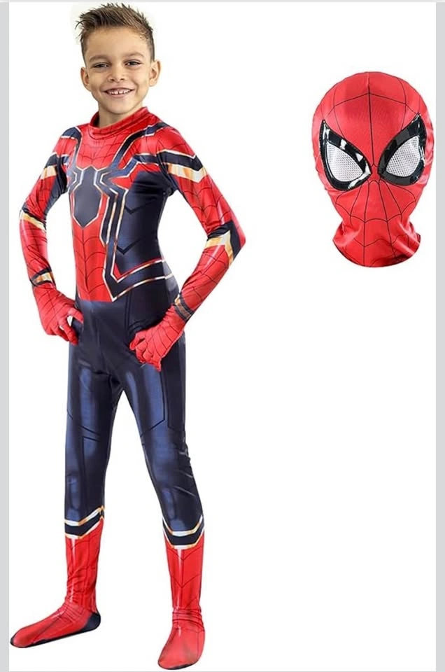 Spider-Man costume for Halloween kids 6 to 7 years size 140 - photo 2