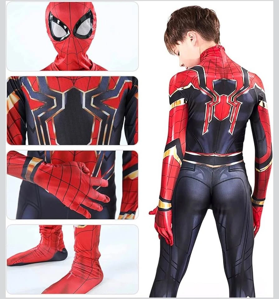 Spider-Man costume for Halloween kids 6 to 7 years size 140 - photo 3