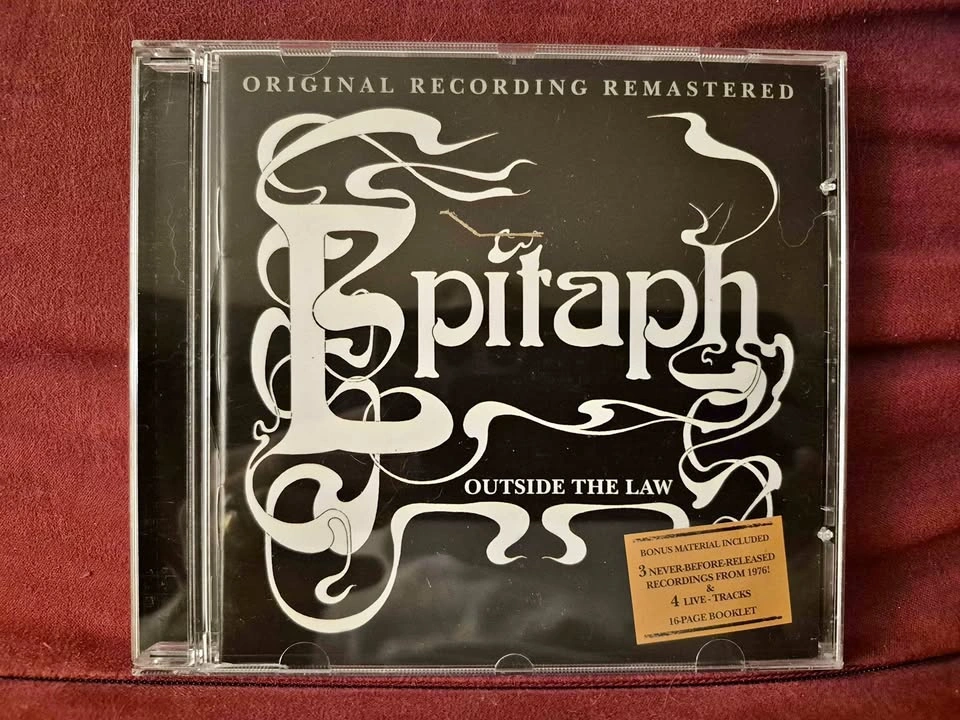 Epitaph - Outside the Law, rock CD