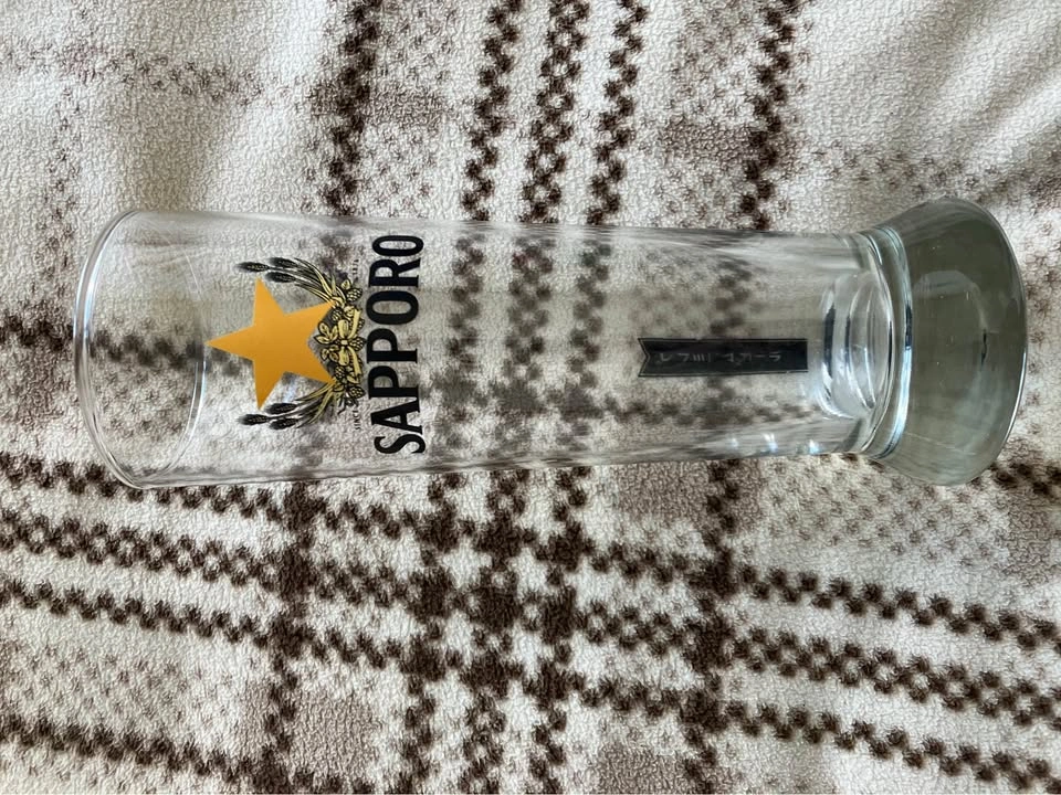 Sapporo and Asahi Beer Glasses - photo 3