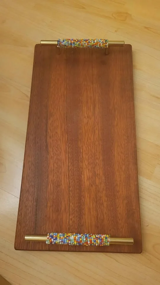 The Namita and Kush Joshishah Wooden Serving Tray - photo 2