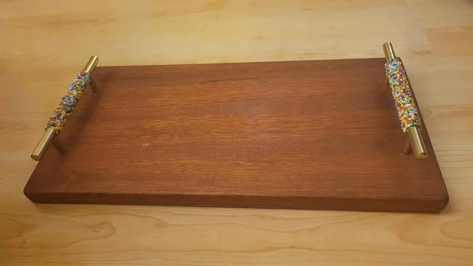 The Namita and Kush Joshishah Wooden Serving Tray - photo 3