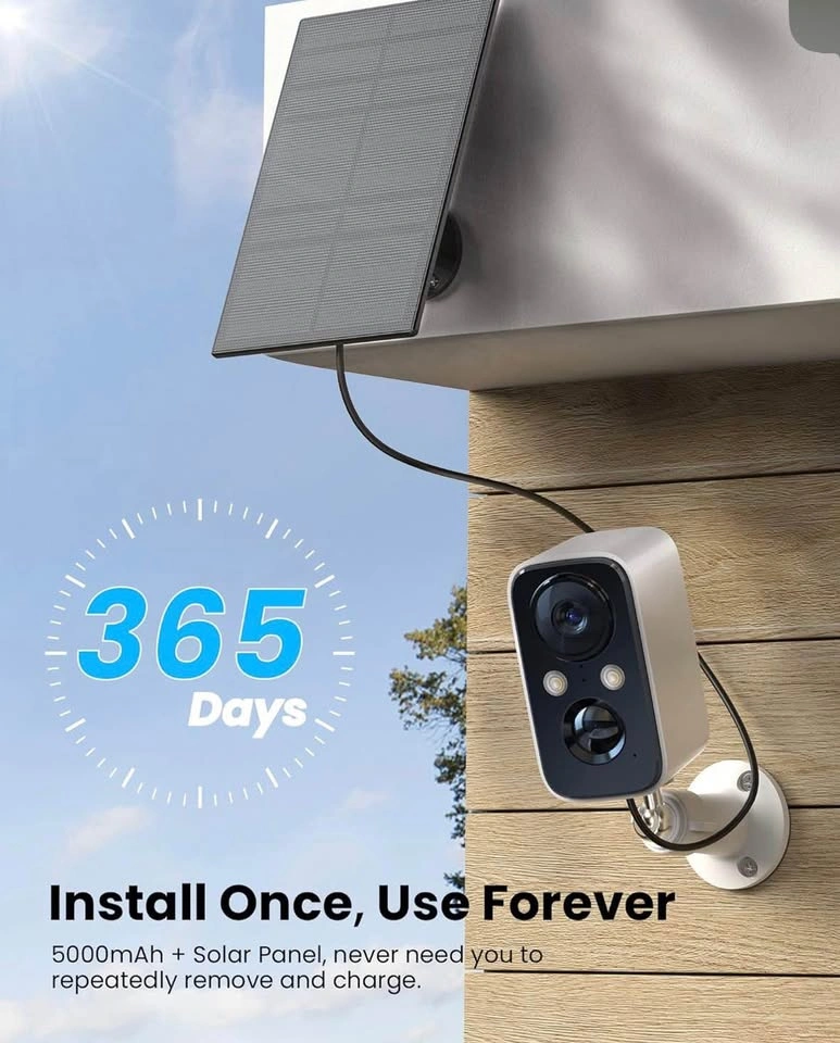 Wireless security camera with rechargeable battery - photo 2