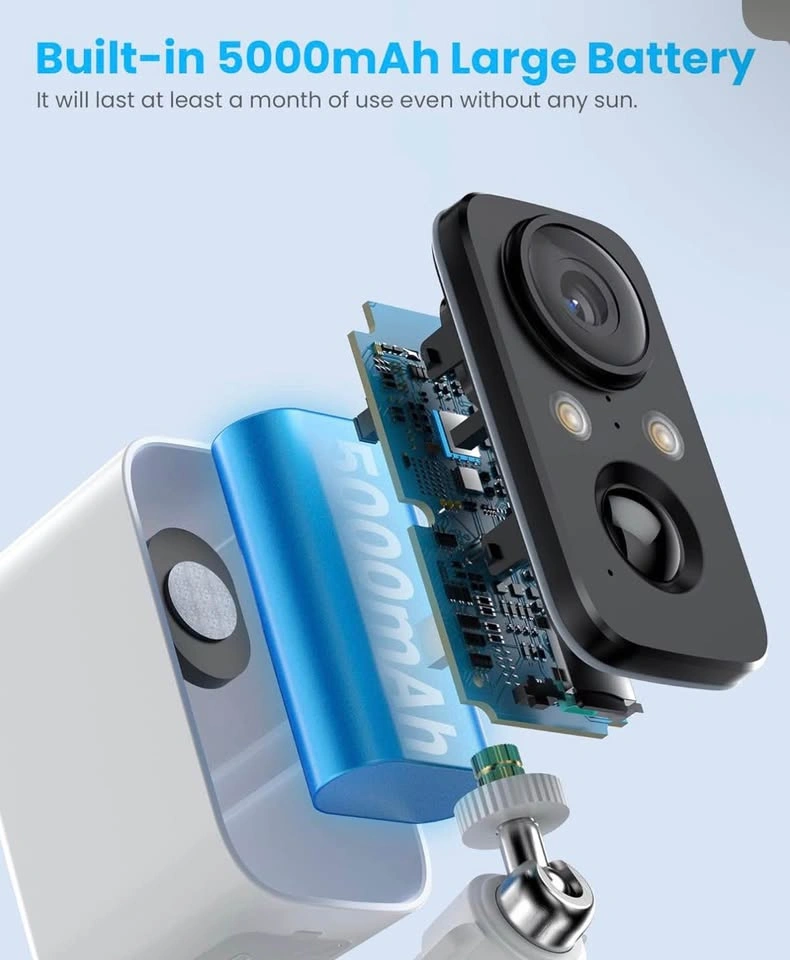 Wireless security camera with rechargeable battery - photo 5